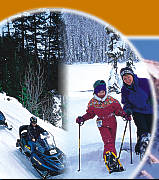Snowmobiling